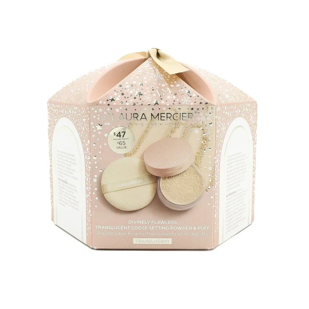 Laura Mercier - Translucent Setting Powder & Puff‎ Set - Translucent - 1 oz